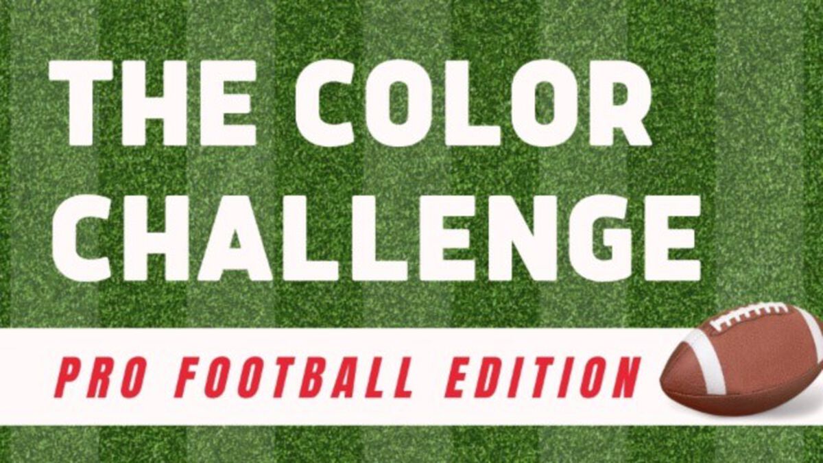 Color Challenge: Pro Football Edition image number null